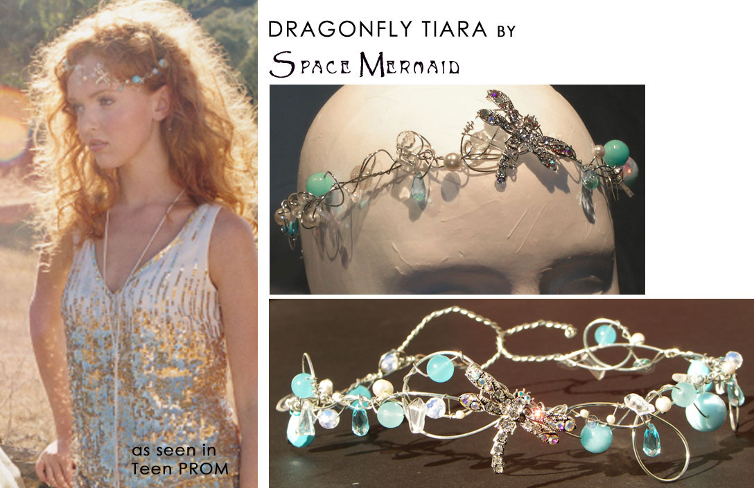 Dragonfly Tiara by Space Mermaid