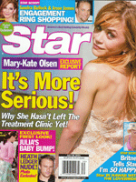 Space Mermaid in Star Magazine