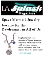 Space Mermaid in LA Splash